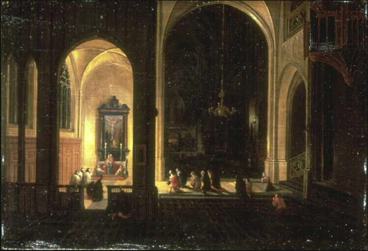 Intérieur d'église_0