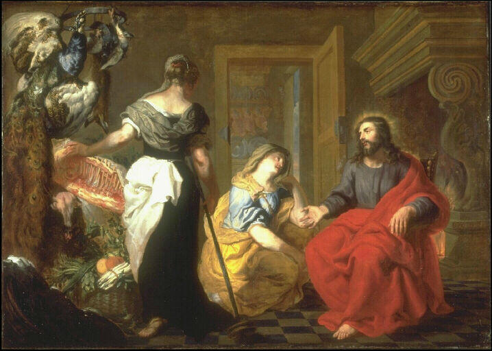 Jésus chez Marthe et Marie_0