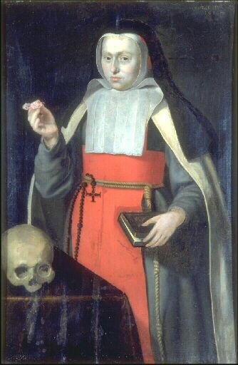 Portrait d'une religieuse de l'Ordre des Annonciades_0