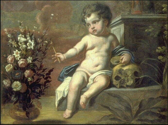 Vanité à l'enfant aux bulles de savon_0