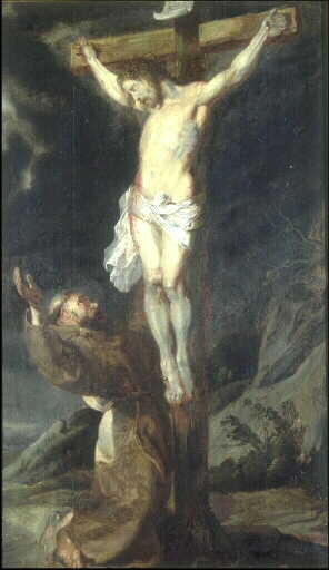 Extase de saint François au pied de la Croix, Petrus Paulus Rubens, 17e siècle