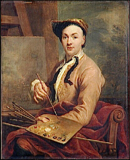 Portrait de Jacques Ignace de Roore, Zeger Jacob van Helmont, 1722