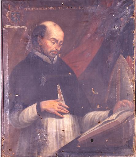 PORTRAIT DE PHILIPPE DE LAMINE, 33E ABBE DE SAINT JEAN A VALENCIENNES_0