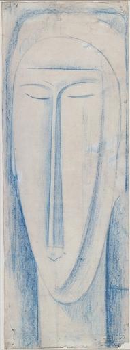 Etude de tête pour une sculpture_0