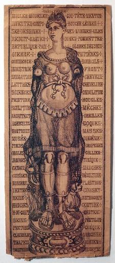 Cariathide, Emile Josome Hodinos, 1897 avant