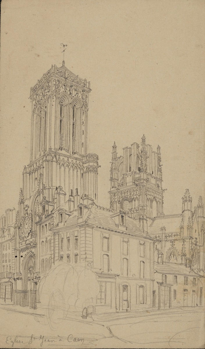 Église Saint-Jean, à Caen, Félix Benoist, 19e siècle