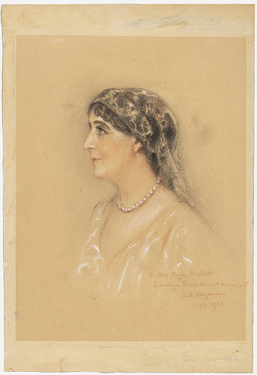 Portrait de Madame Hughes-Hallett, Jules Cayron, 1921