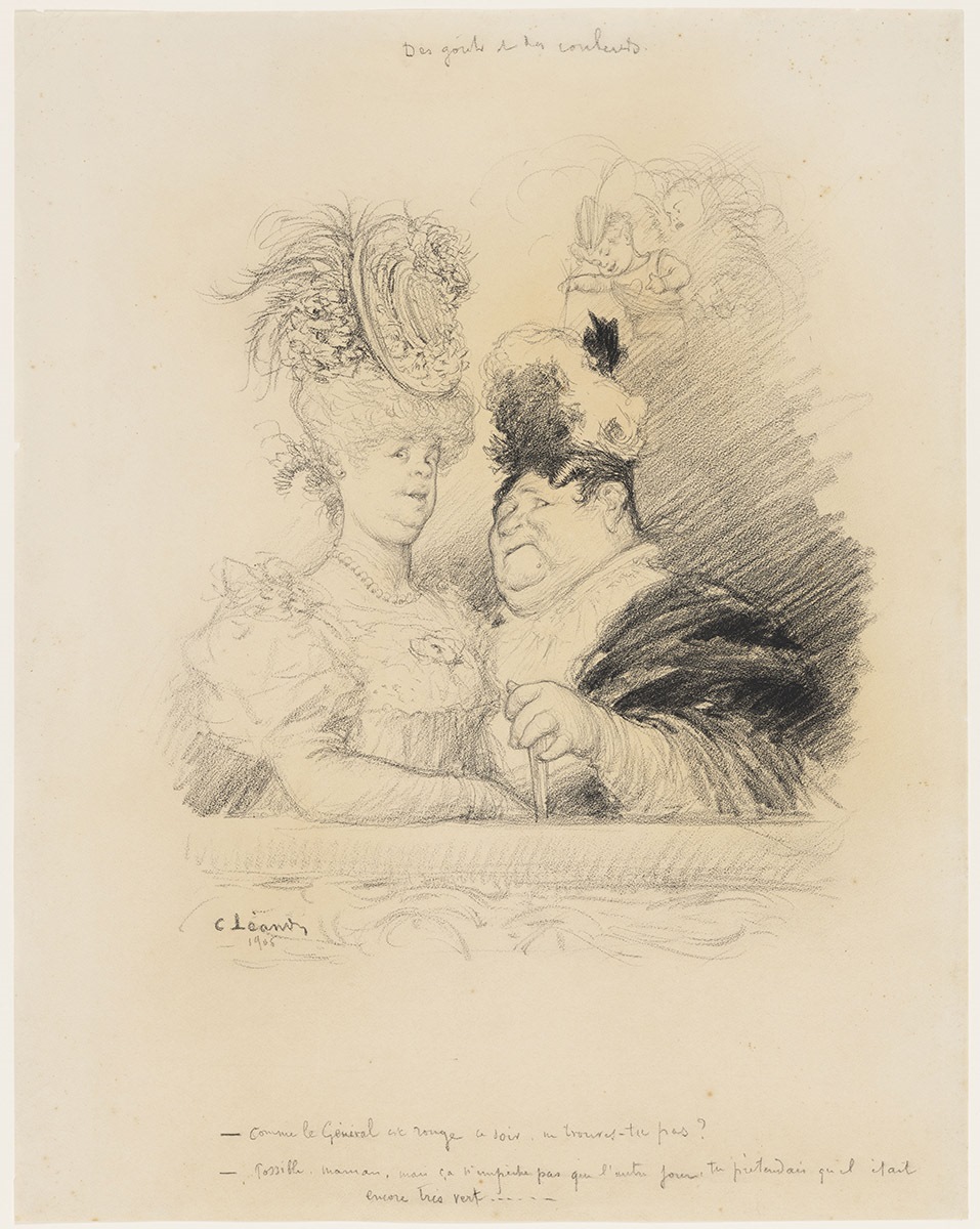 Des goûts et des couleurs, Charles Léandre, 1905