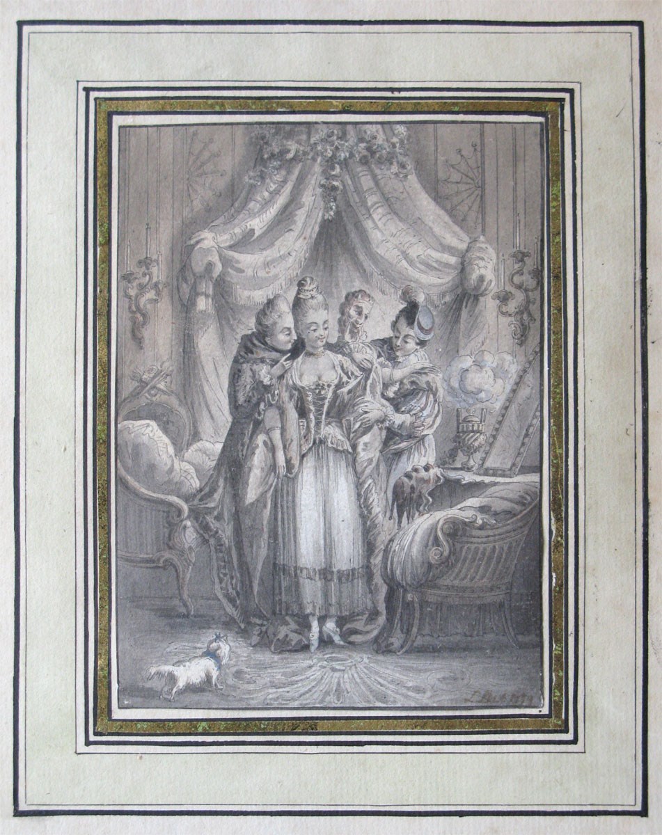 Le Travesti, Louis Binet