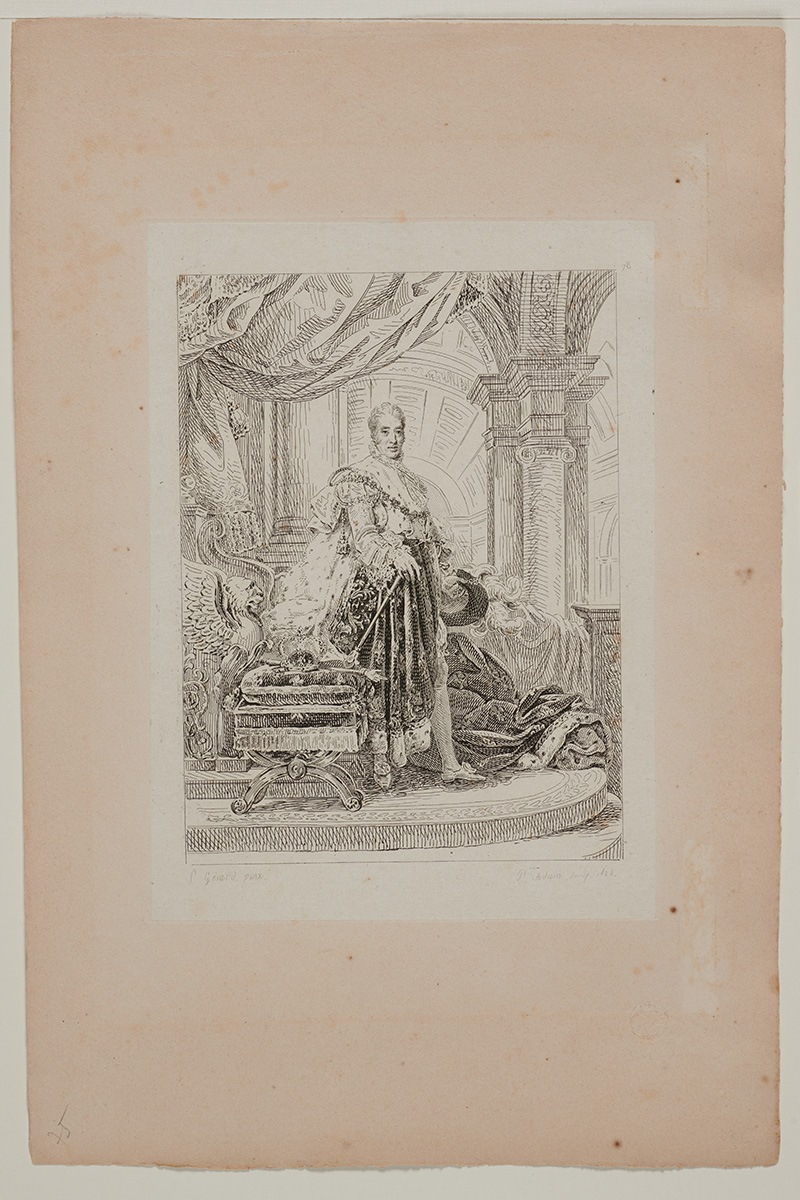Charles X, Pierre Adam, 1826