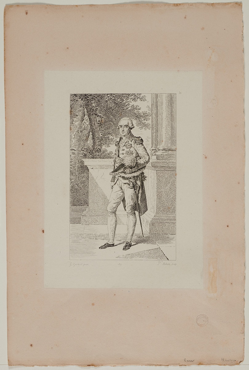Frédéric-Auguste Ier, roi de Saxe, Pierre Adam, 1825