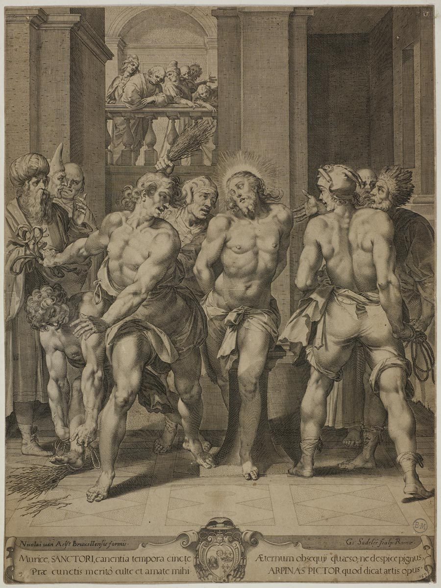 La Flagellation, Aegidius Sadeler, 1593