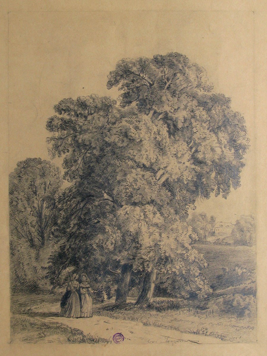 La Promenade, Jacques Théodore Legrand, 4e quart 19e siècle