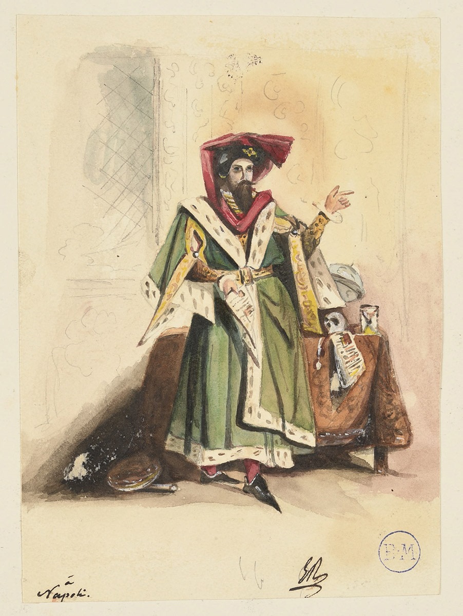 Homme en costume Renaissance_0