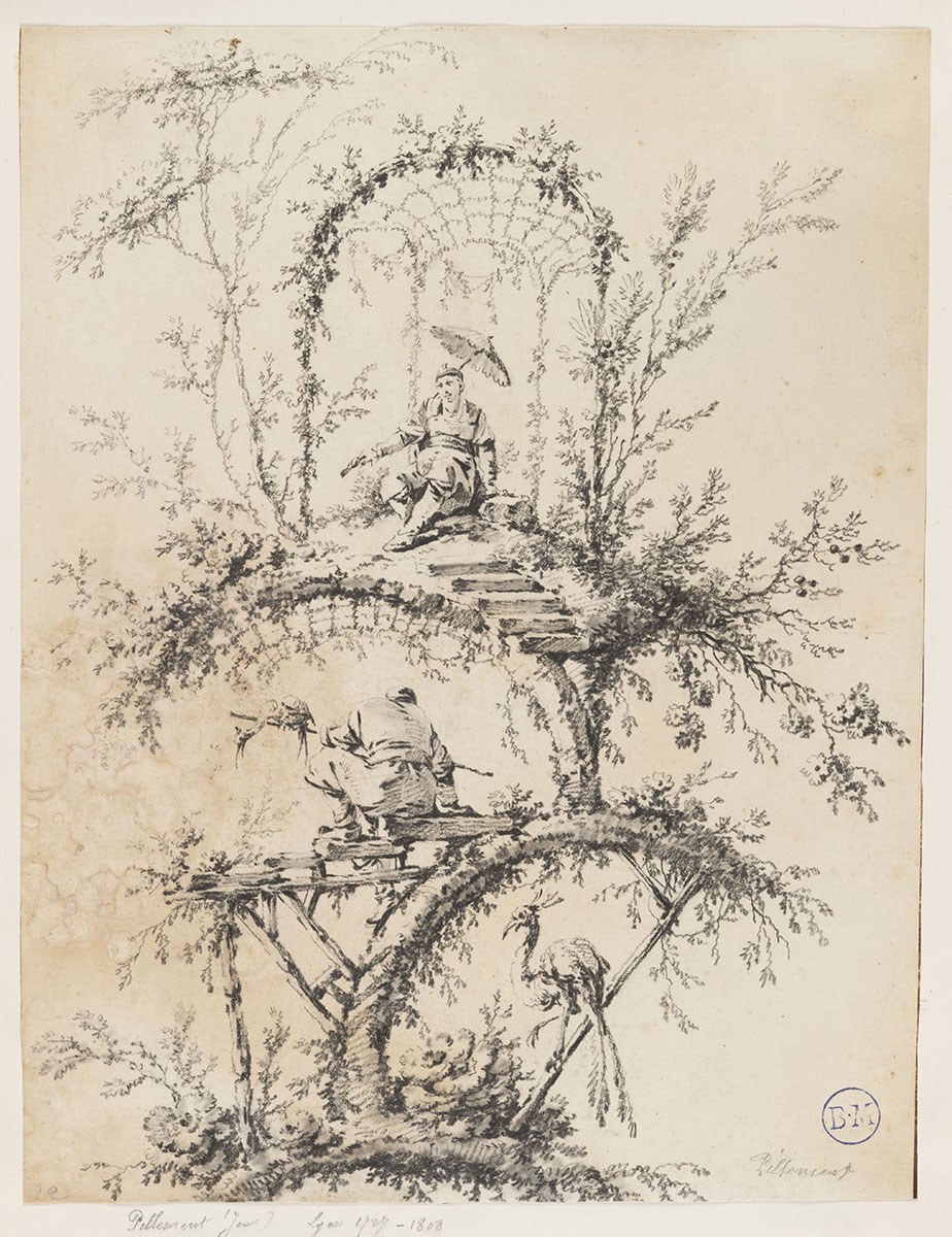 Chinoiserie, Jean Baptiste Pillement, 18e siècle