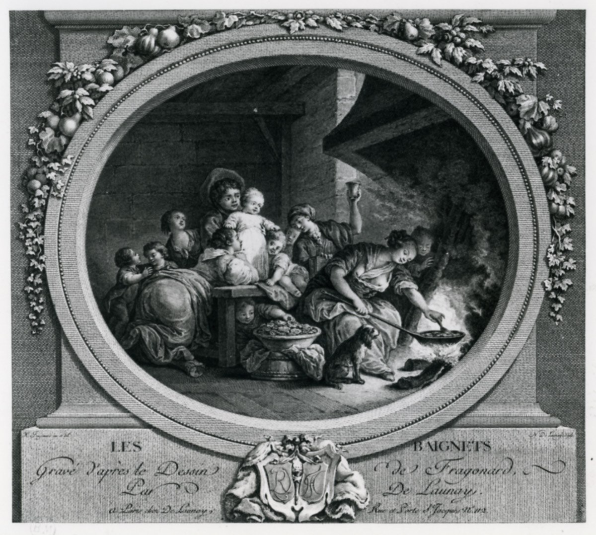 Les Baignets, Nicolas de Launay, 1782 - 1783 (Vers - Vers)