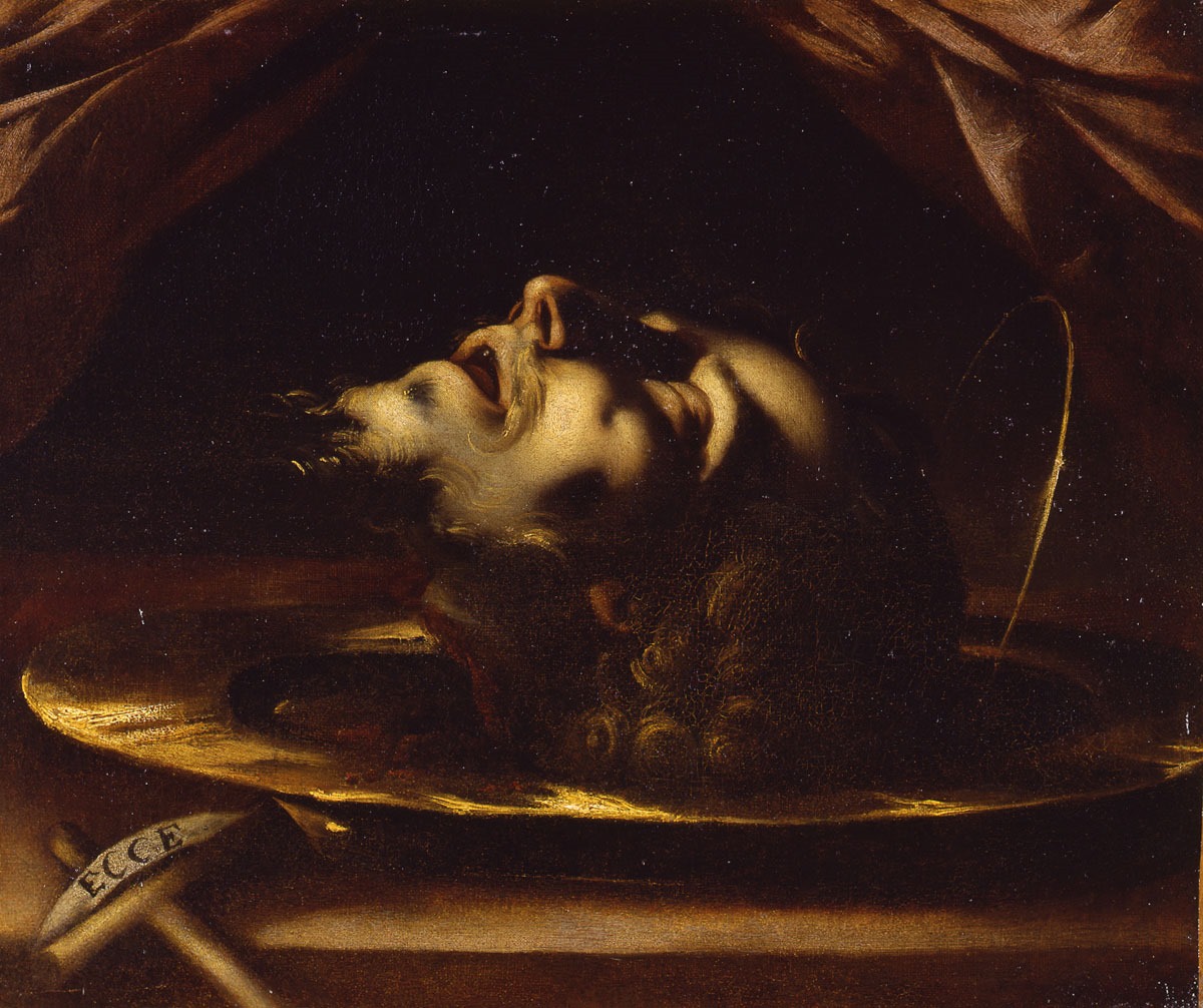 Tête de saint Jean-Baptiste, Pier Francesco Morazzone, 17e siècle