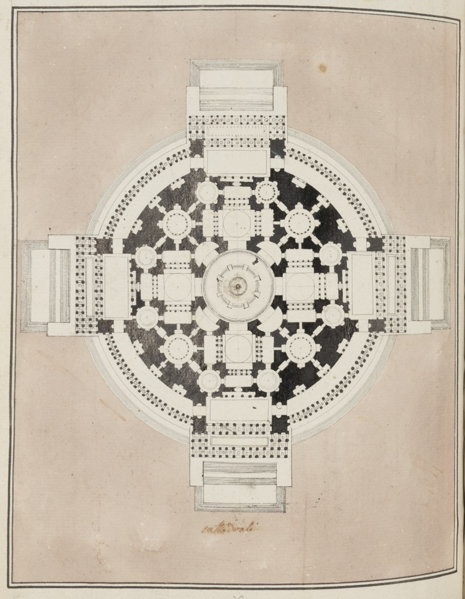 Plan d'une cathédrale_0