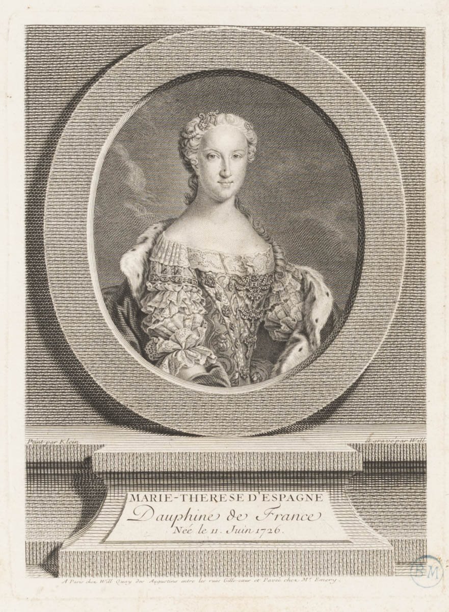 La dauphine Marie-Thérèse d'Espagne_0