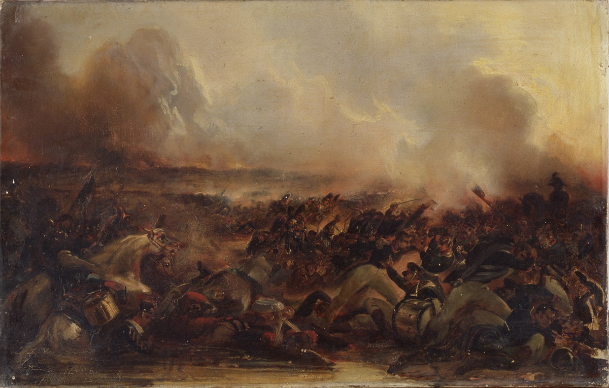 Scène de bataille, Jean Charles Langlois, 19e siècle