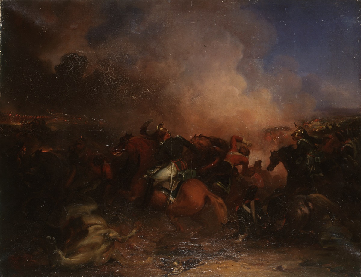 Charge de cavalerie, Jean Charles Langlois, 19e siècle