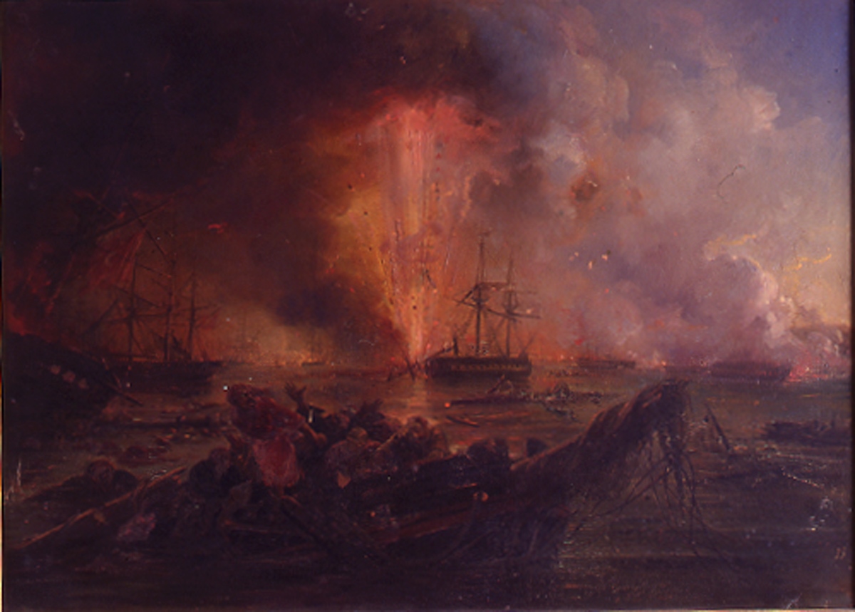 Combat de Navarin, Jean Charles Langlois, 1831 (avant)