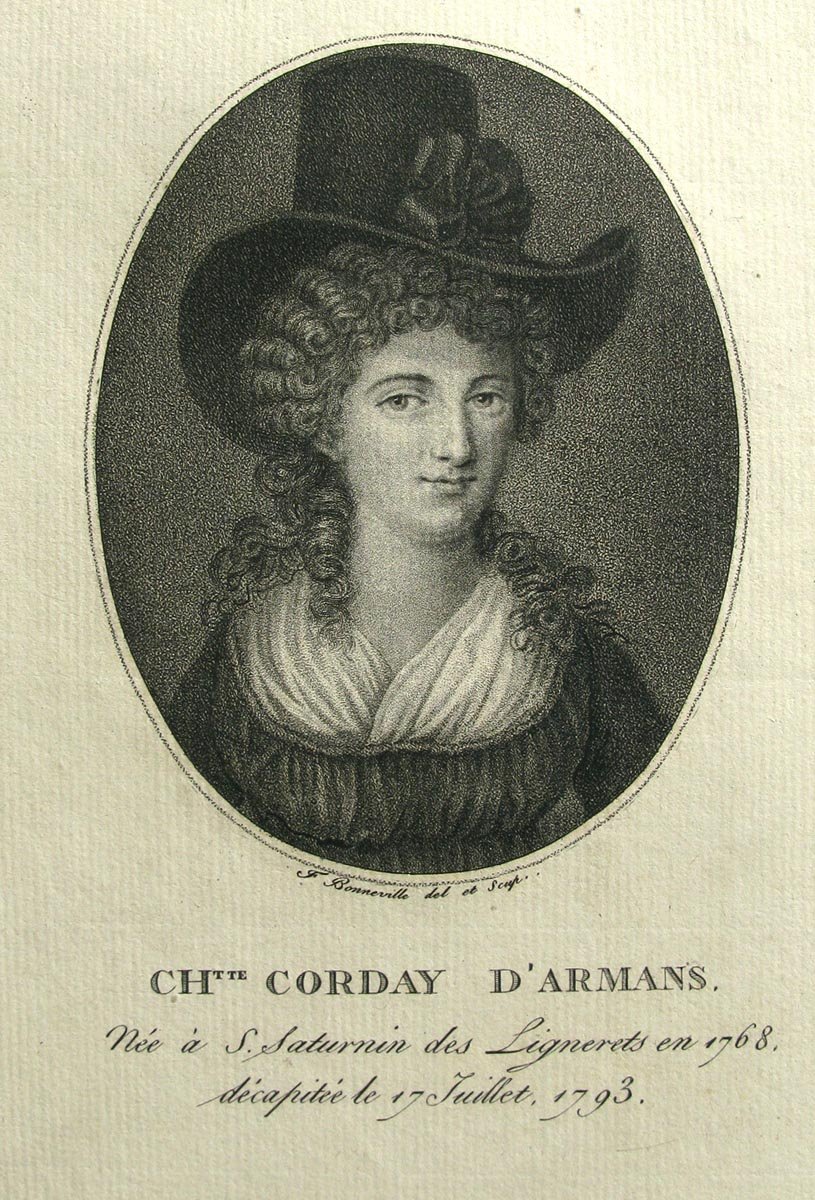 Charlotte Corday, François Bonneville