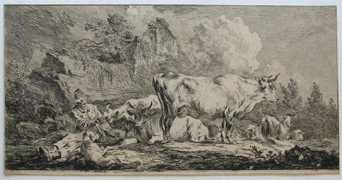 Le troupeau, Jacques-Philippe de Loutherbourg