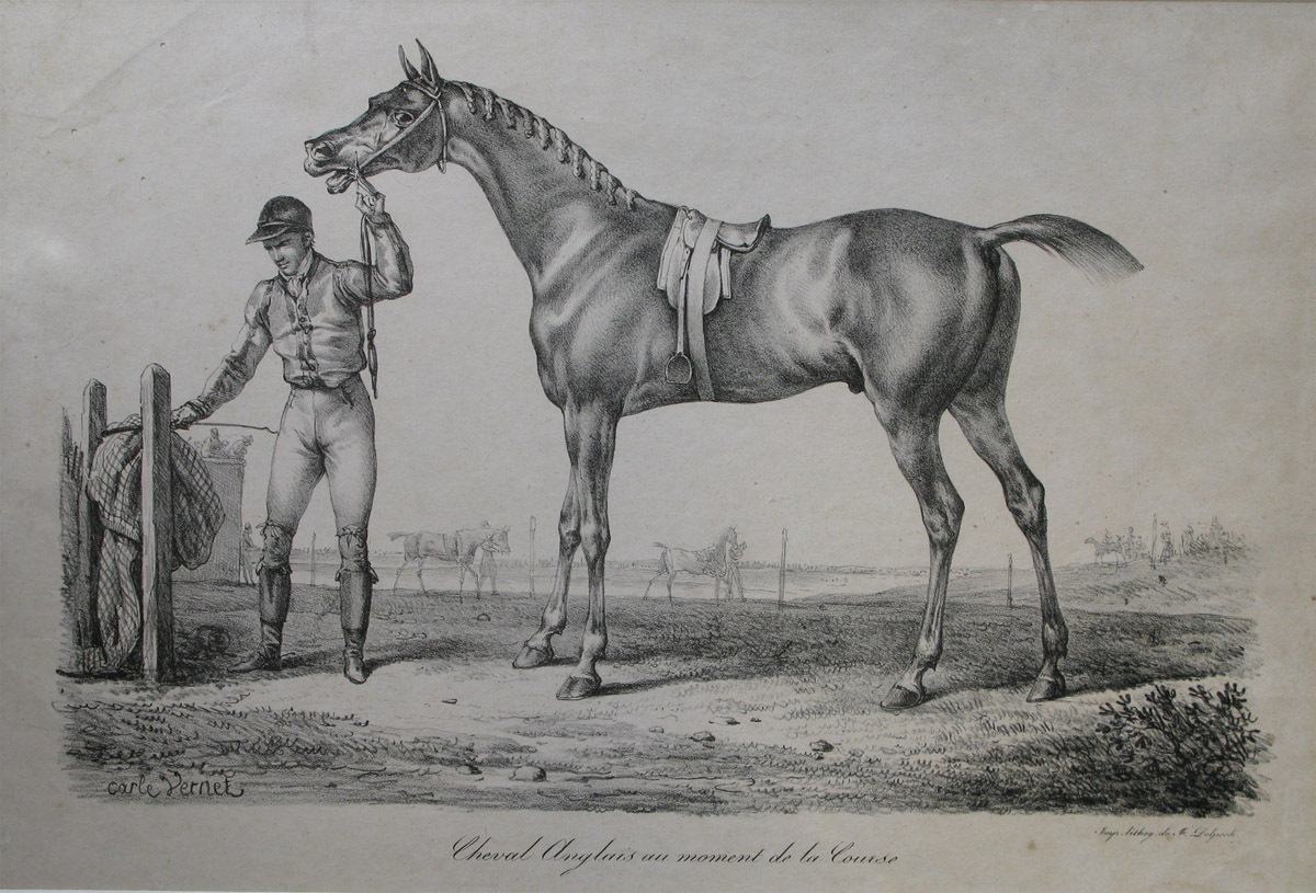 Cheval anglais, Carle Vernet