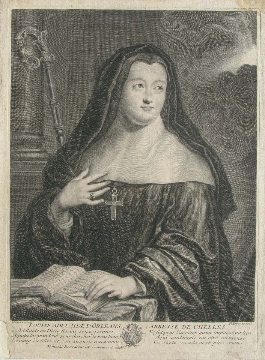 Louise Adélaïde d'Orléans, Pierre-Imbert Drevet, 1739 (Avant)
