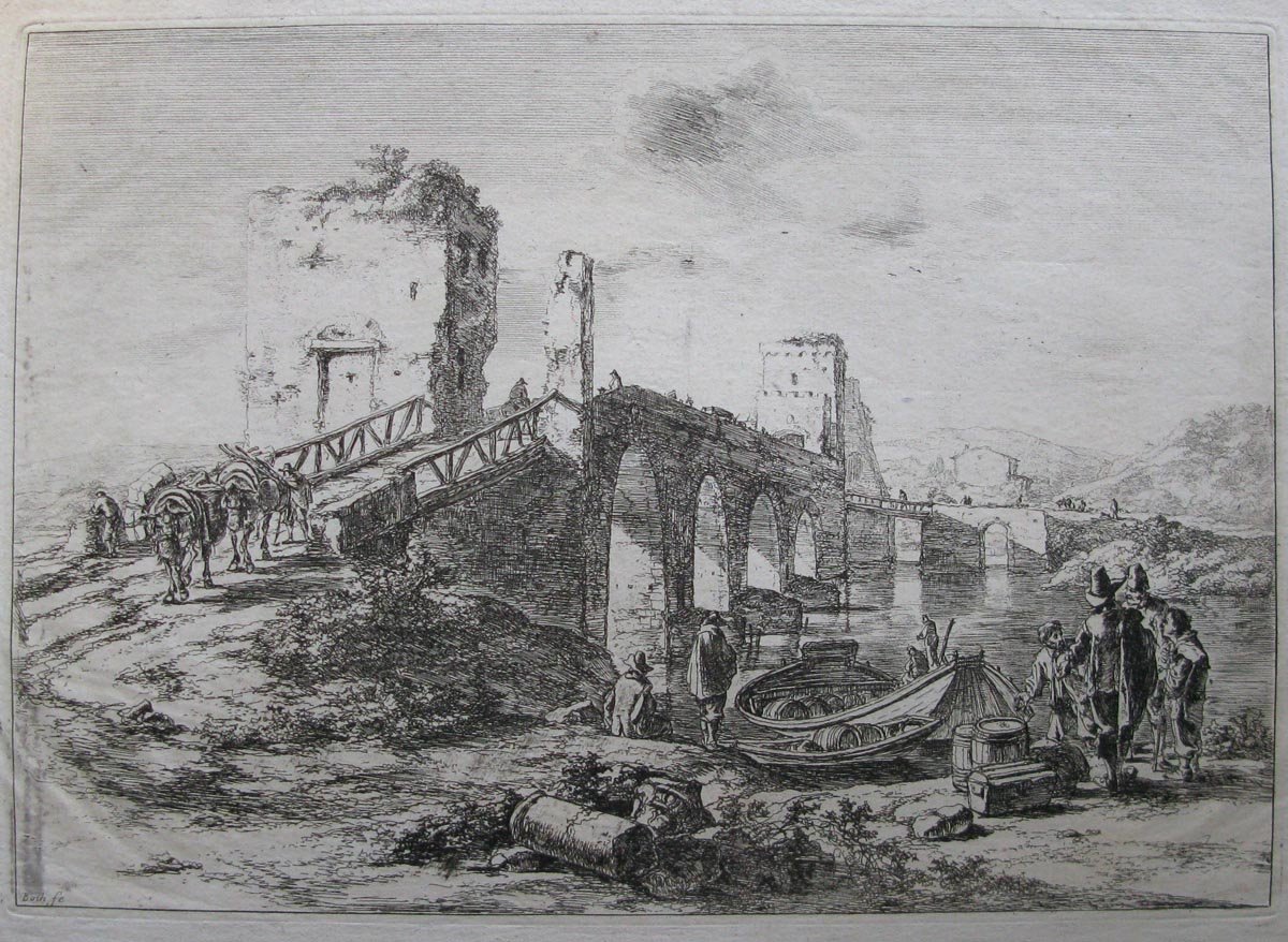 Paysage des environs de Rome_0
