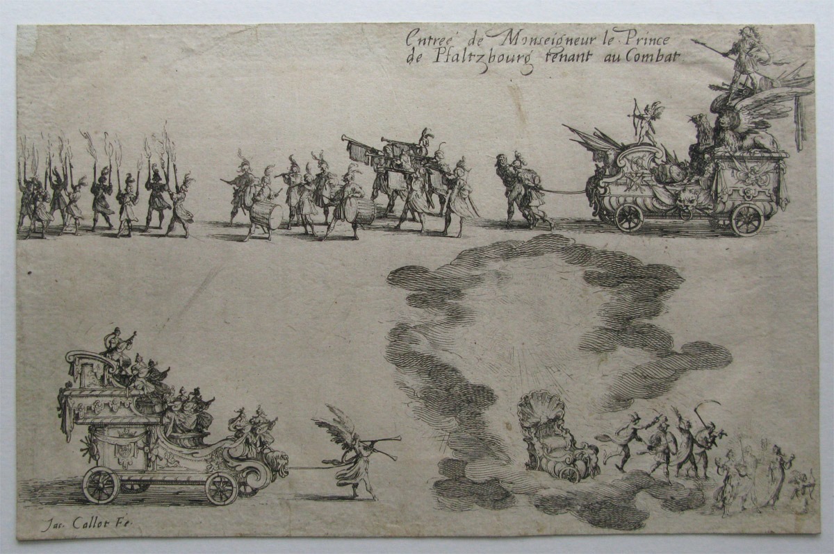 Entrée du Prince de Phalsbourg, Jacques Callot, 1627