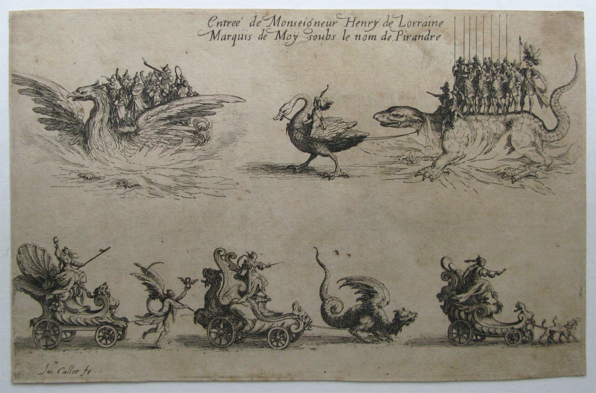 Entrée de Monseigneur Henry de Lorraine, Jacques Callot, 1627