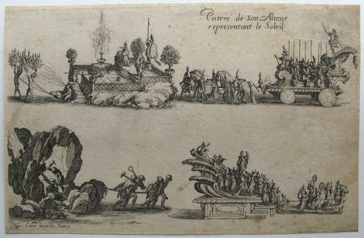 Entrée du duc Charles IV, Jacques Callot
