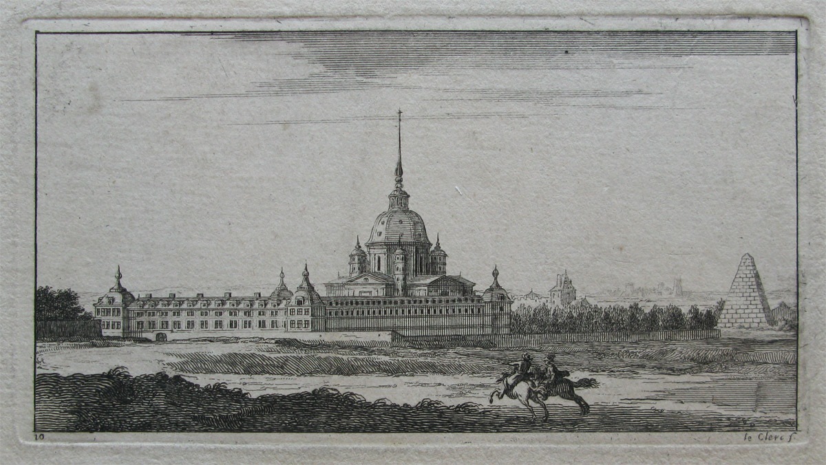 Un grand monastère, Sébastien Le Clerc, 1693-1784