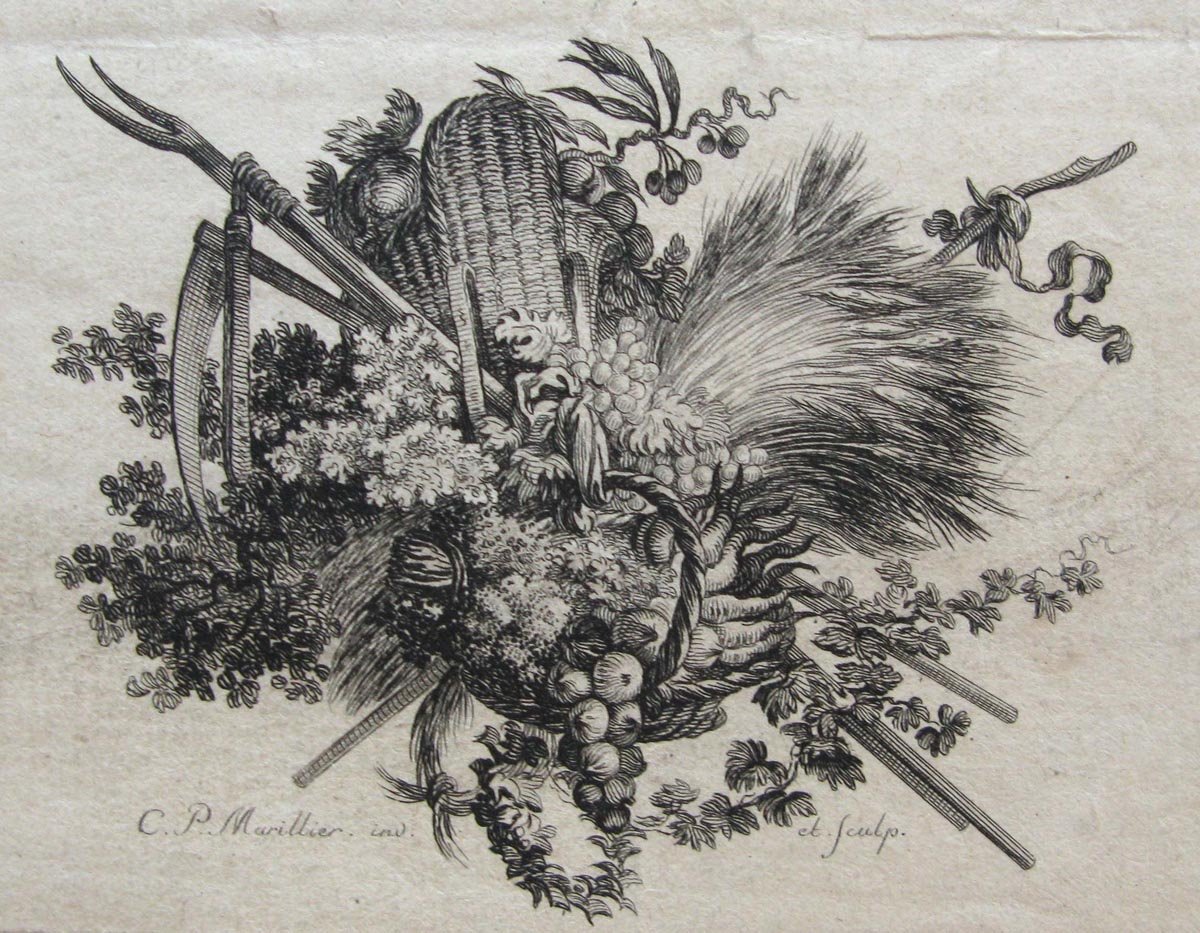 vignette, Clément Pierre Marillier, 1775 (Avant)