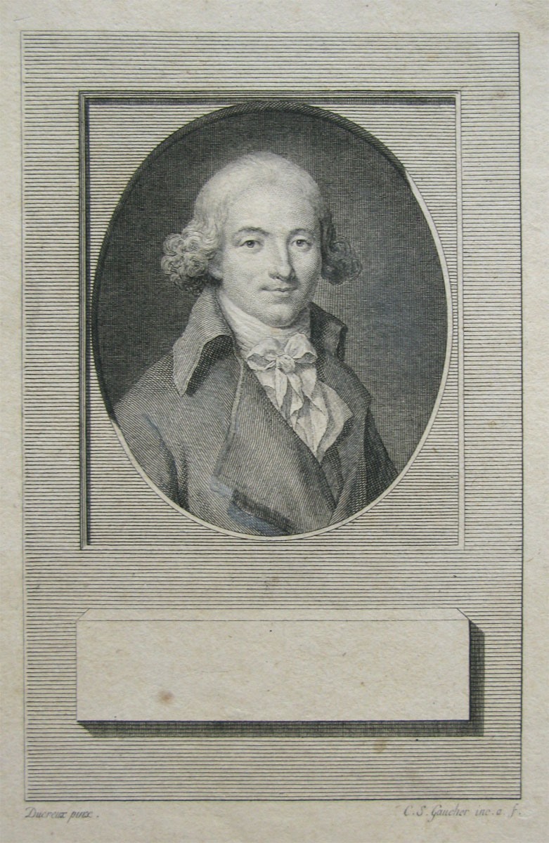 Charles-Albert Demoustier, Charles-Étienne Gaucher, 18e siècle