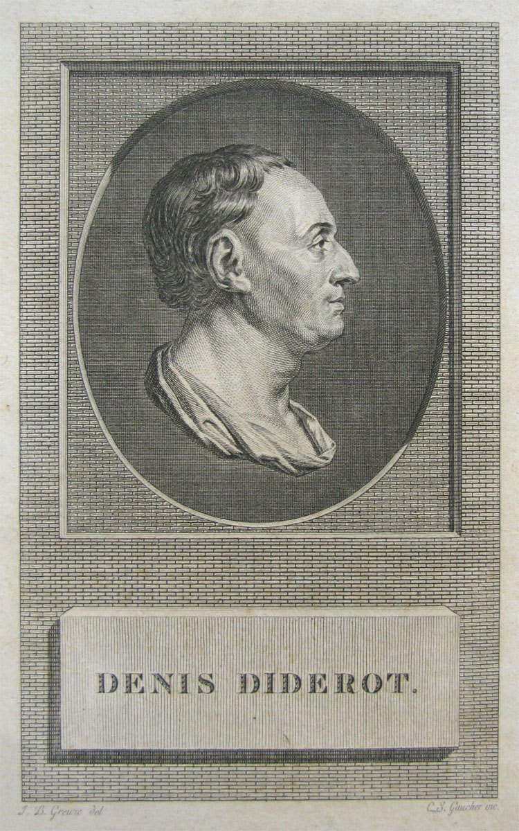 Denis Diderot, Charles-Étienne Gaucher, 18e siècle