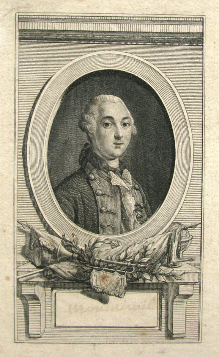 Charles François César Le Telllier, marquis de Montmirail, Charles-Étienne Gaucher, 18e siècle