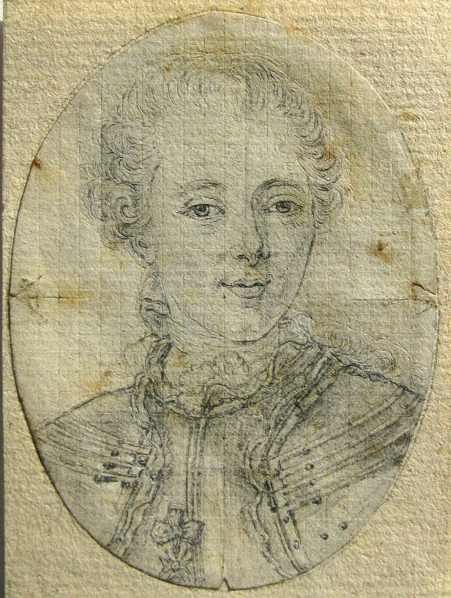 Le marquis de Saint Marc ; Jean-Paul-André des Razins, Charles-Étienne Gaucher, 18e siècle