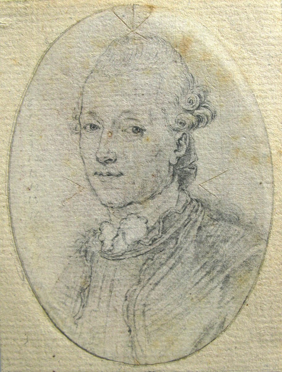 Le marquis de Saint Marc ; Jean-Paul-André des Razins, Charles-Étienne Gaucher, 18e siècle