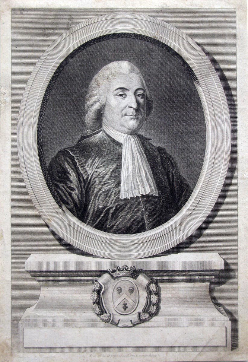 Portrait de Jean Charles Pierre Lenoir, Charles-Étienne Gaucher, 18e siècle