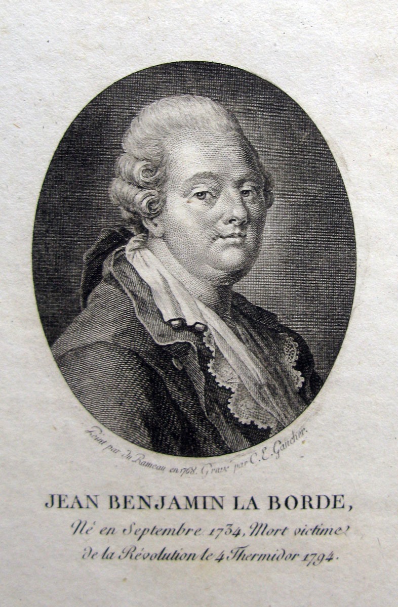 Jean Benjamin La Borde, Charles-Étienne Gaucher, 18e siècle