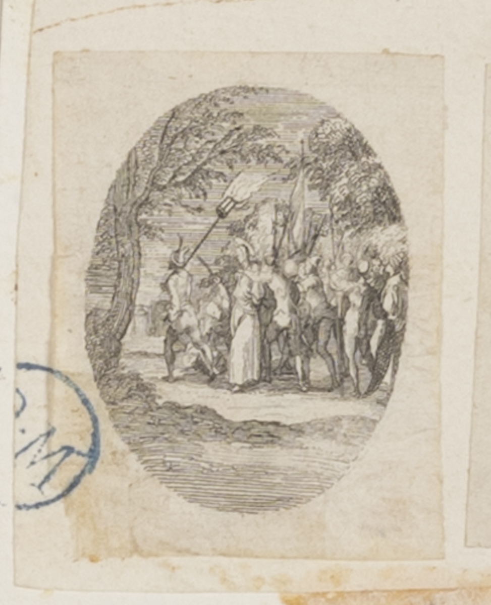 Le Christ livré aux Juifs, Jacques Callot, 1624-1625 (Après-Avant)