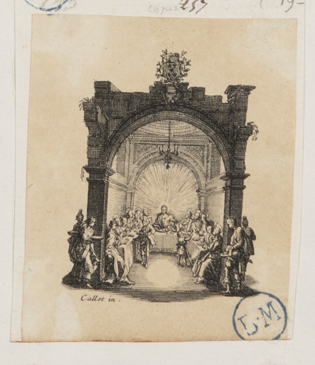 La Cène, Jacques Callot, 1624