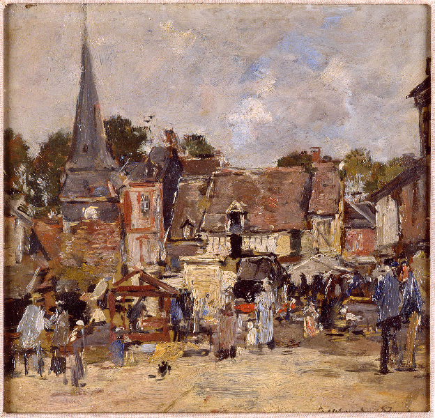 Fervaques, Eugène Boudin, 1882