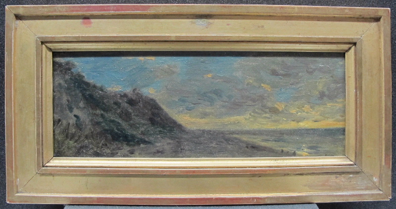 Bord de mer à Honfleur (Le), Adolphe Félix Cals, 1876