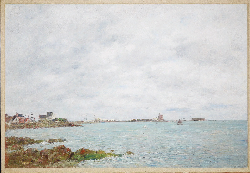 Saint-Vaast-La Hougue, Eugène Boudin, 1892