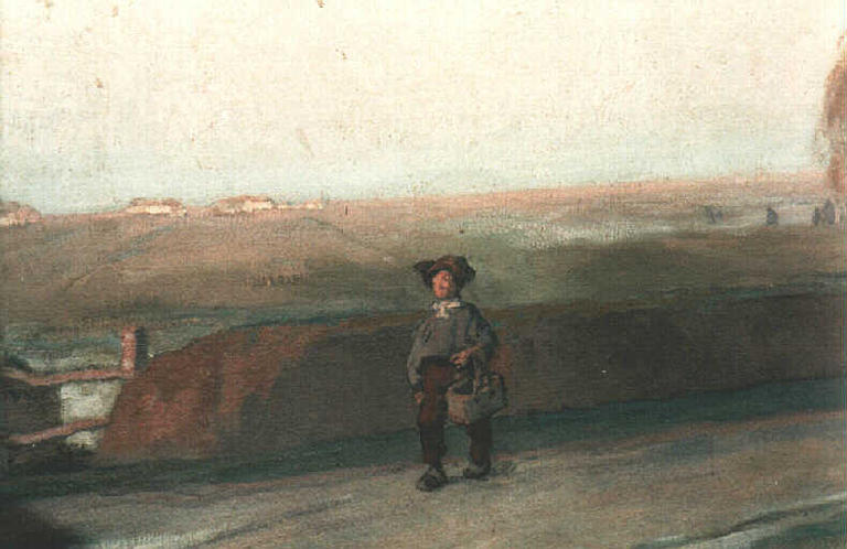 Retour de l'école, Auguste Louis Lepere, 1907 vers