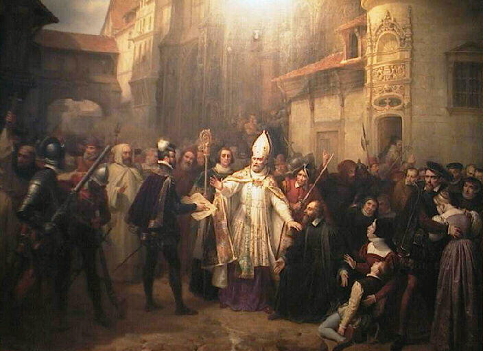 Jean Le Hennuyer, évêque de Lisieux, sauve la vie aux protestants de son diocèse_0